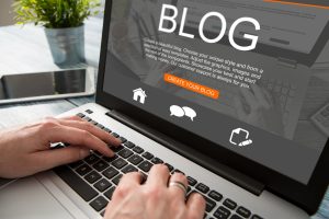 Blog writing